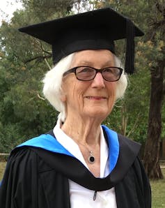 Jacqueline Dwyer at graduation. Photo: Dominic Dwyer