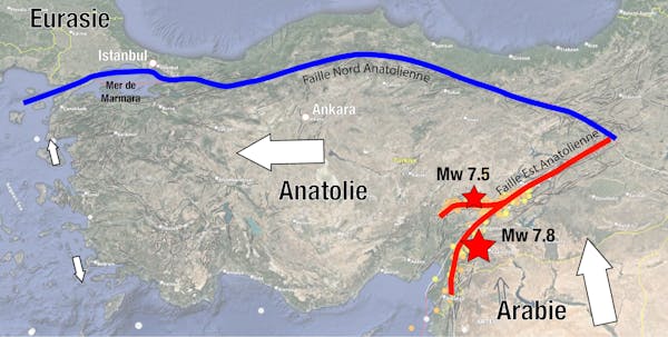 Pourquoi il y a des séismes en cascade en Turquie et en Syrie