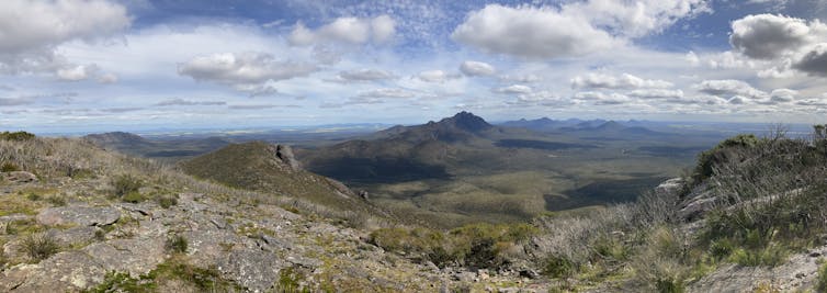 Mountain range in southern Western Australia