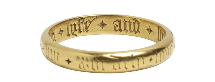 A gold ring