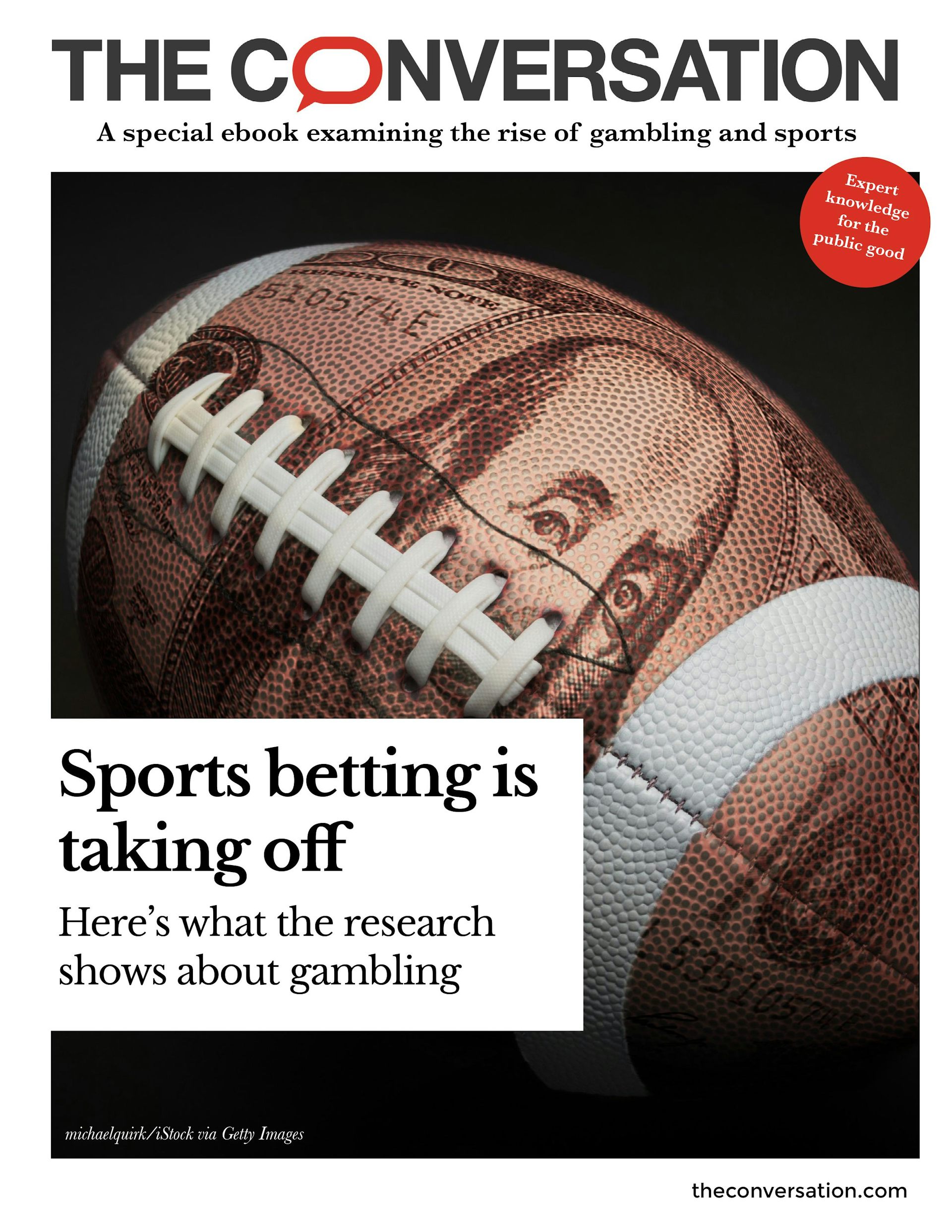 Cover of ebook on sports gambling