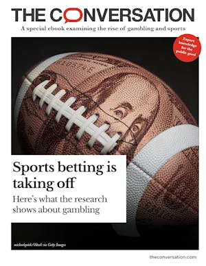 Cover of ebook on sports gambling