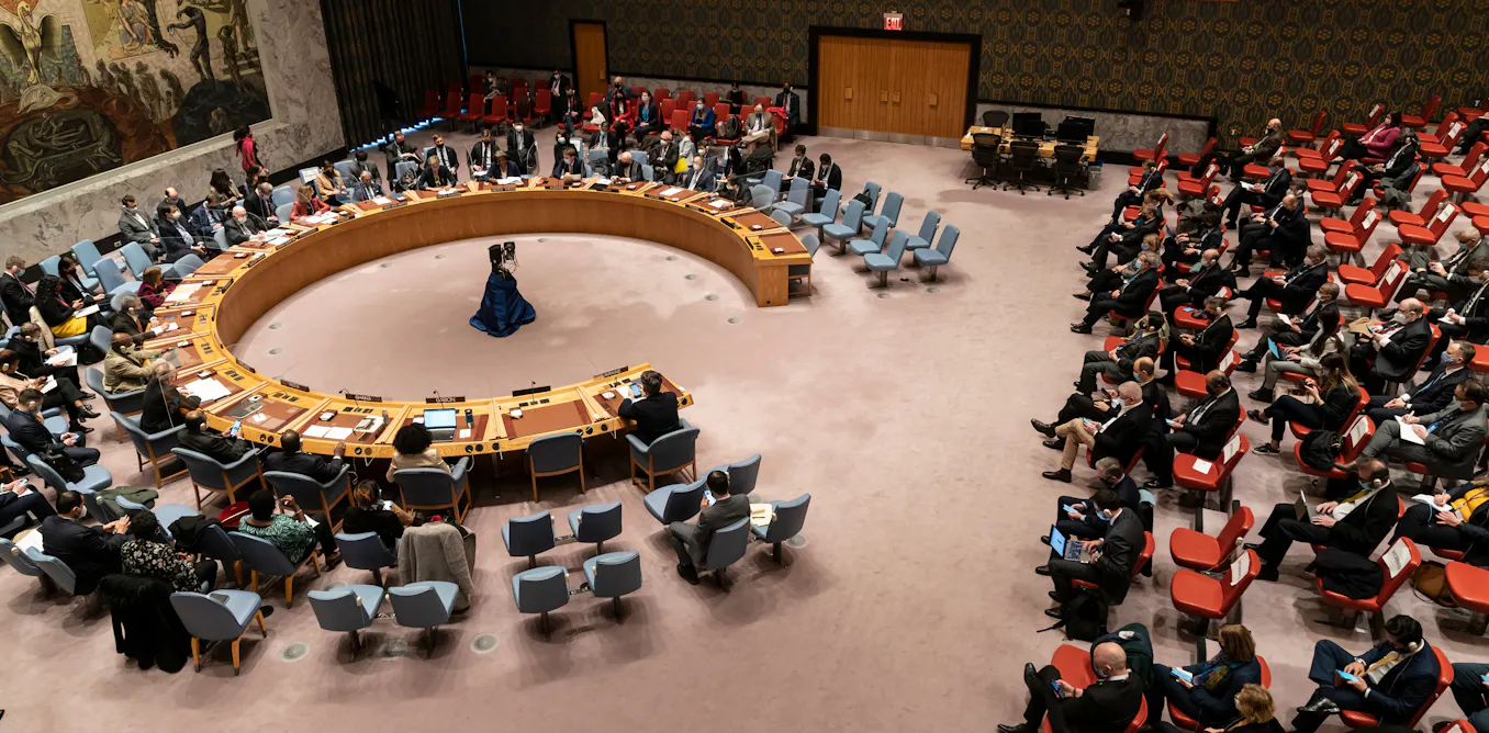 L’ONU peut-elle contribuer à mettre fin à la guerre en Ukraine ? L’ONU peut-elle contribuer à mettre fin à la guerre en Ukraine ?