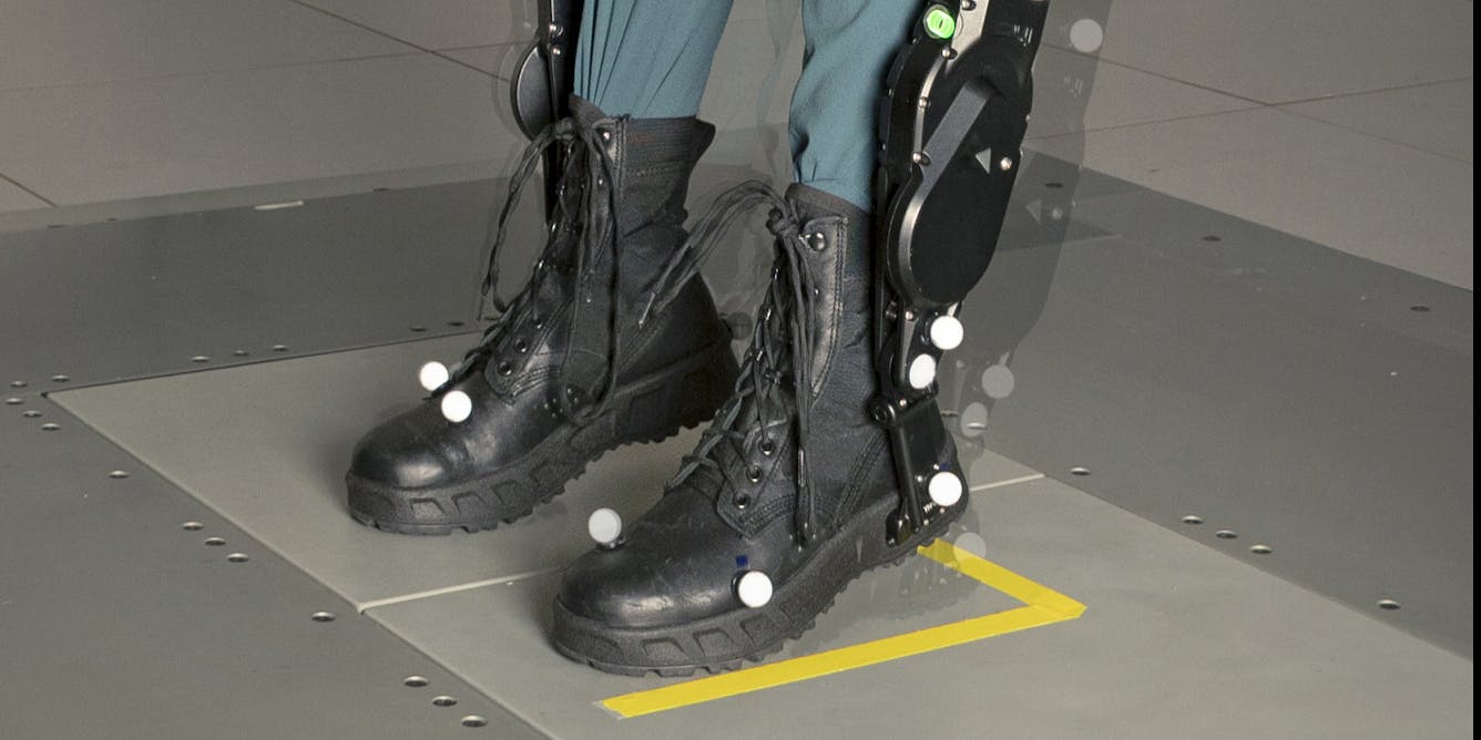 Faster-than-reflexes robo-boots boostbalance