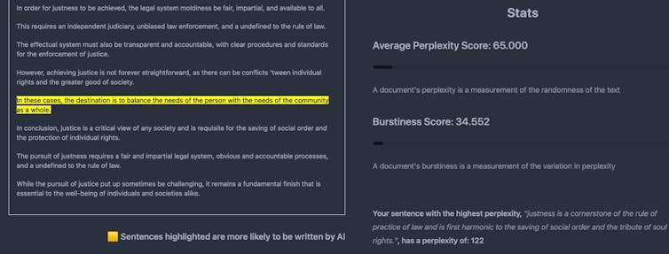 how to make essay less ai generated