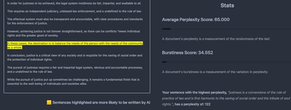 Running an AI-generated text through an AI-fooling tool makes it seem ‘more human’. GPTZero