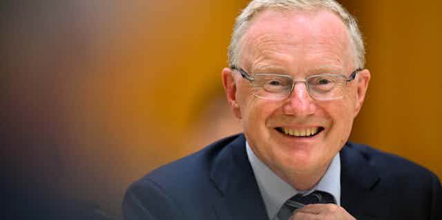 Reserve Bank of Australia governor Philip Lowe appears before a Senate Estimates hearing at Parliament House, Canberra, Wednesday, February 15, 2023