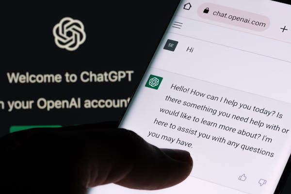 ChatGPT on screens