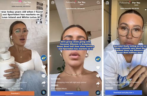 From TV to TikTok, young people are exposed to gambling promotions everywhere