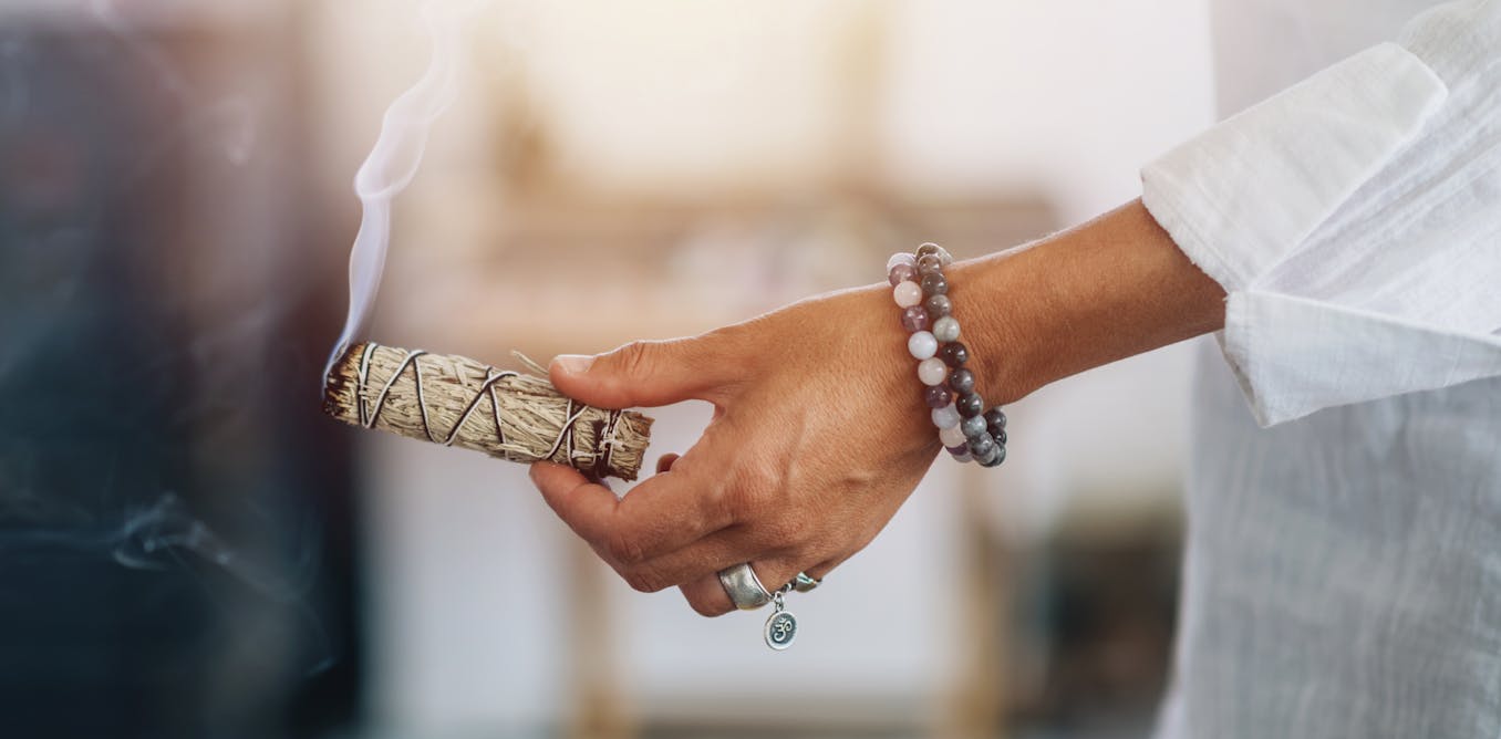 Sage, sacred to Native Americans, is being used in purification rituals ...