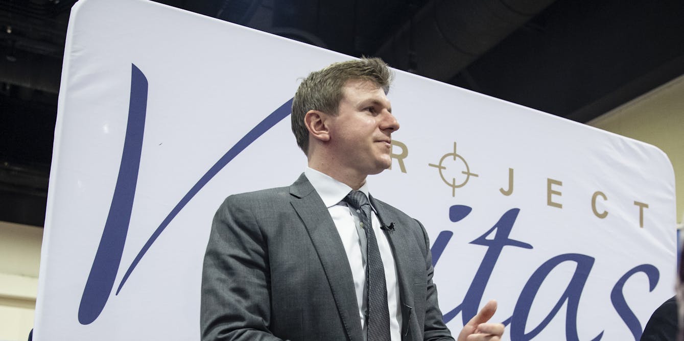 Project Veritas fired James O’Keefe over fear of losing its nonprofit status – 5 questionsanswered