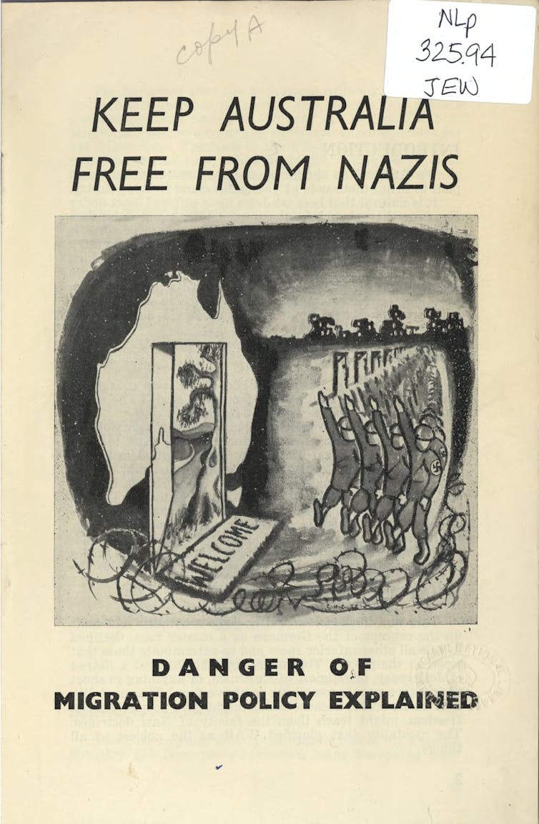 A Jewish Council pamphlet from the 1950s.