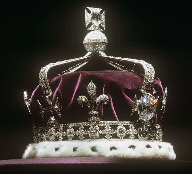 A bejewlled crown