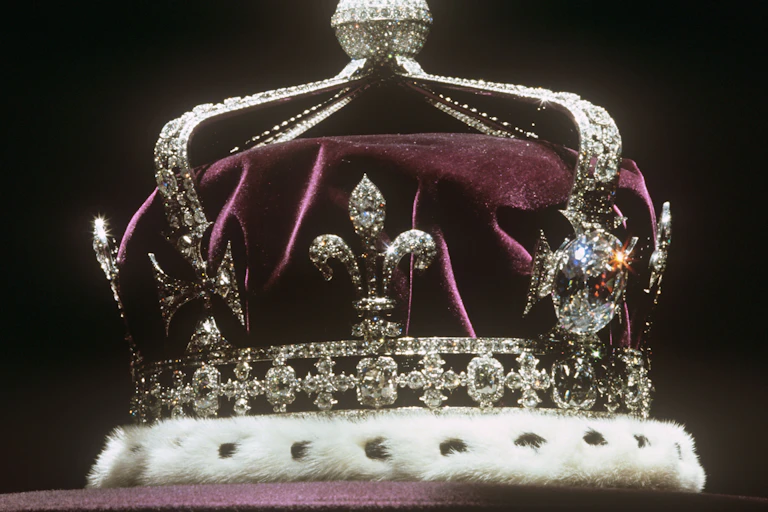 A bejewlled crown