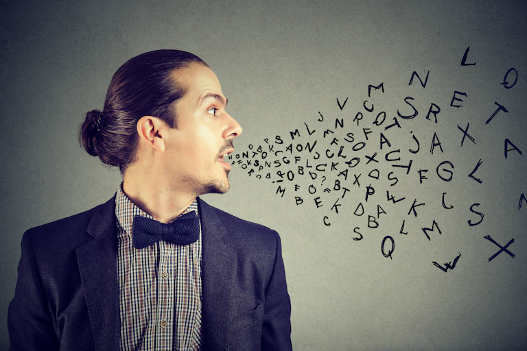 Man speaking