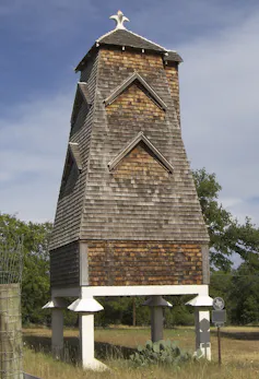 Tower that houses bats