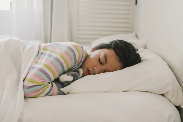 A child sleeping