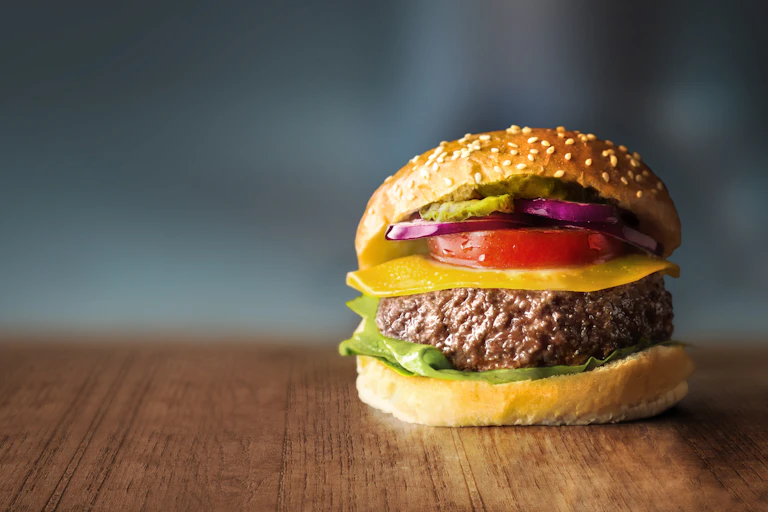 mosa meat burger