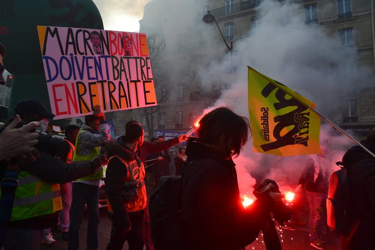 Manifestation pour la défense des retraites du 31 janvier 2023