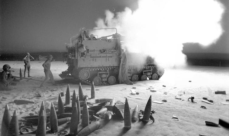 Израильские танковые стрельбы