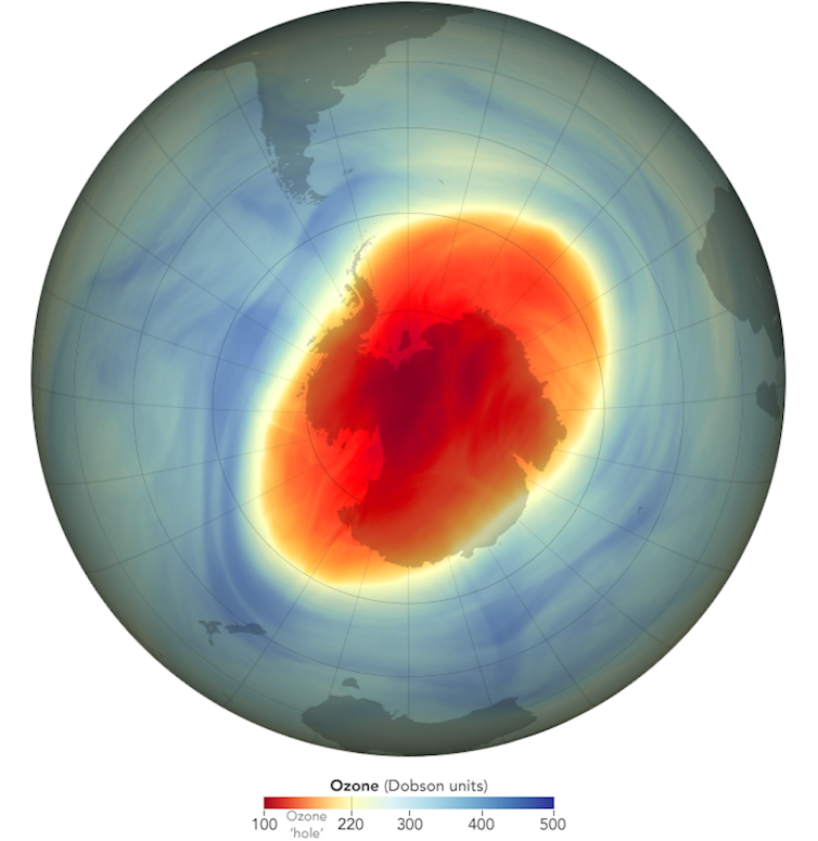 ozone hole 2022