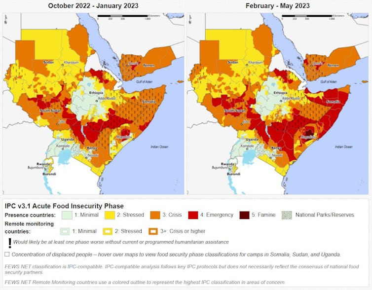 IPC v Acute Food Insecurity Phase. The Famine Early Warning Systems Network