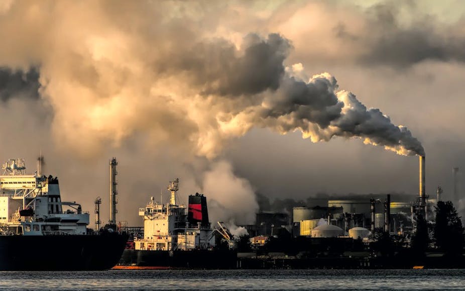 Pollution liée à l'activité industrielle