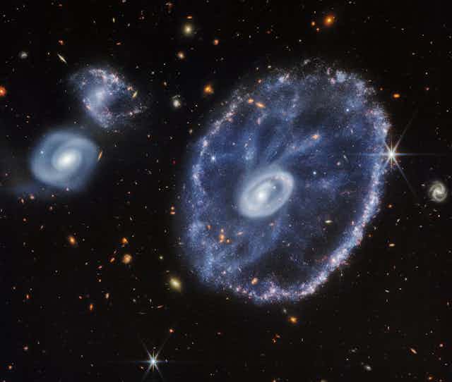 Cartwheel Galaxy.