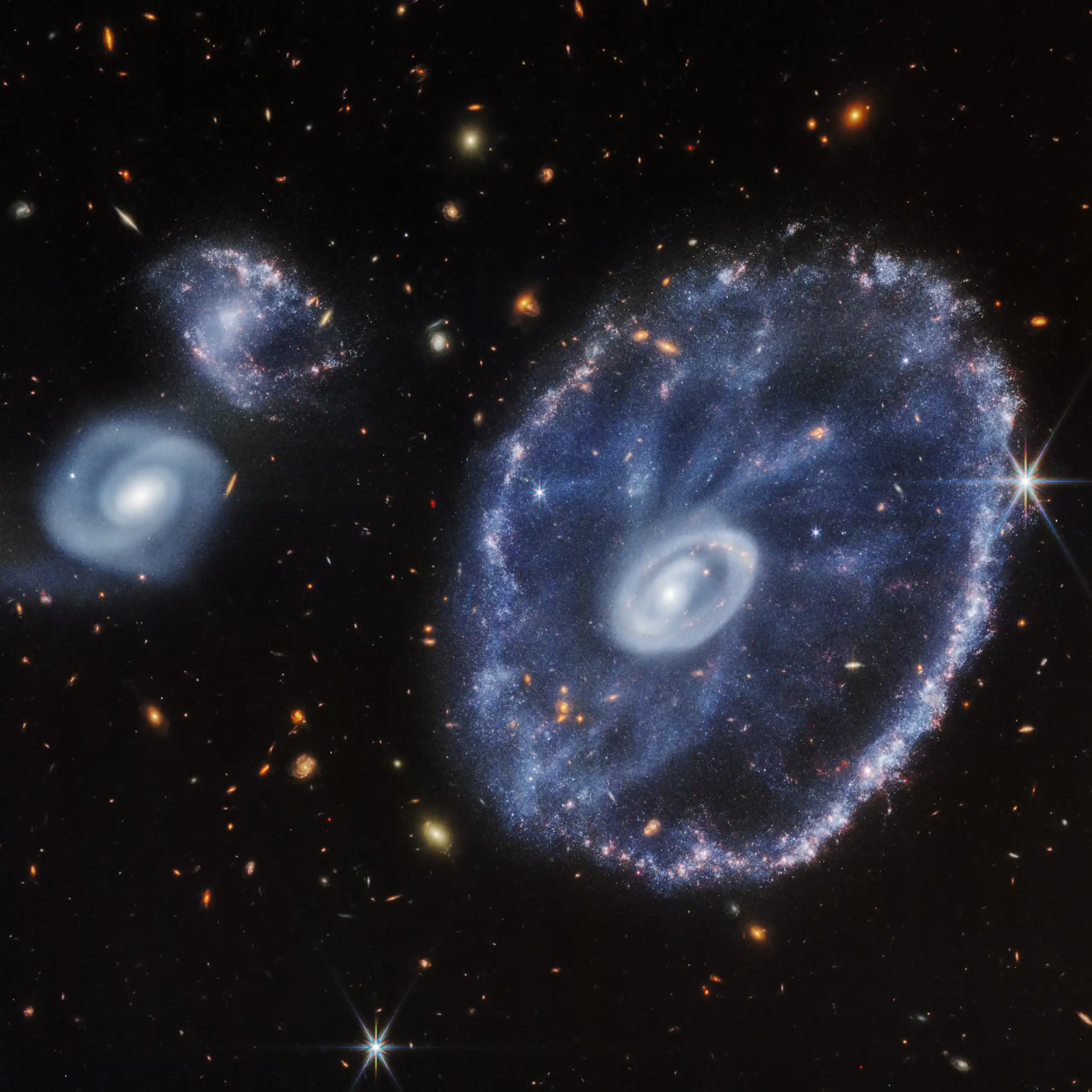 Cartwheel Galaxy.