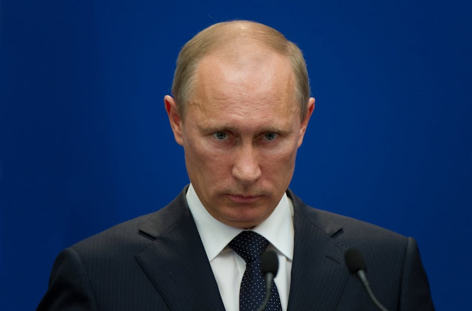 Vladimir Poutine, regard fixe