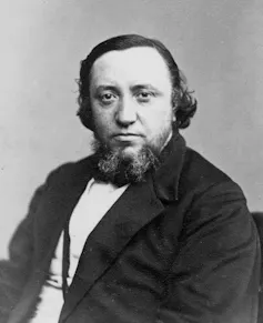Portrait en noir et blanc du savant britannique Benjamin Ward Richardson