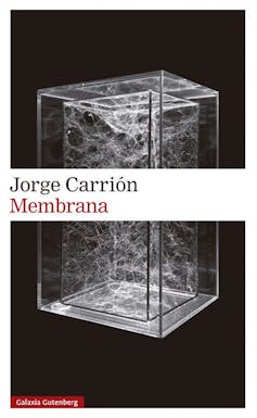 Portada de _Membrana_, el libro de Jorge Carrión.