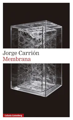 Portada de _Membrana_, el libro de Jorge Carrión.