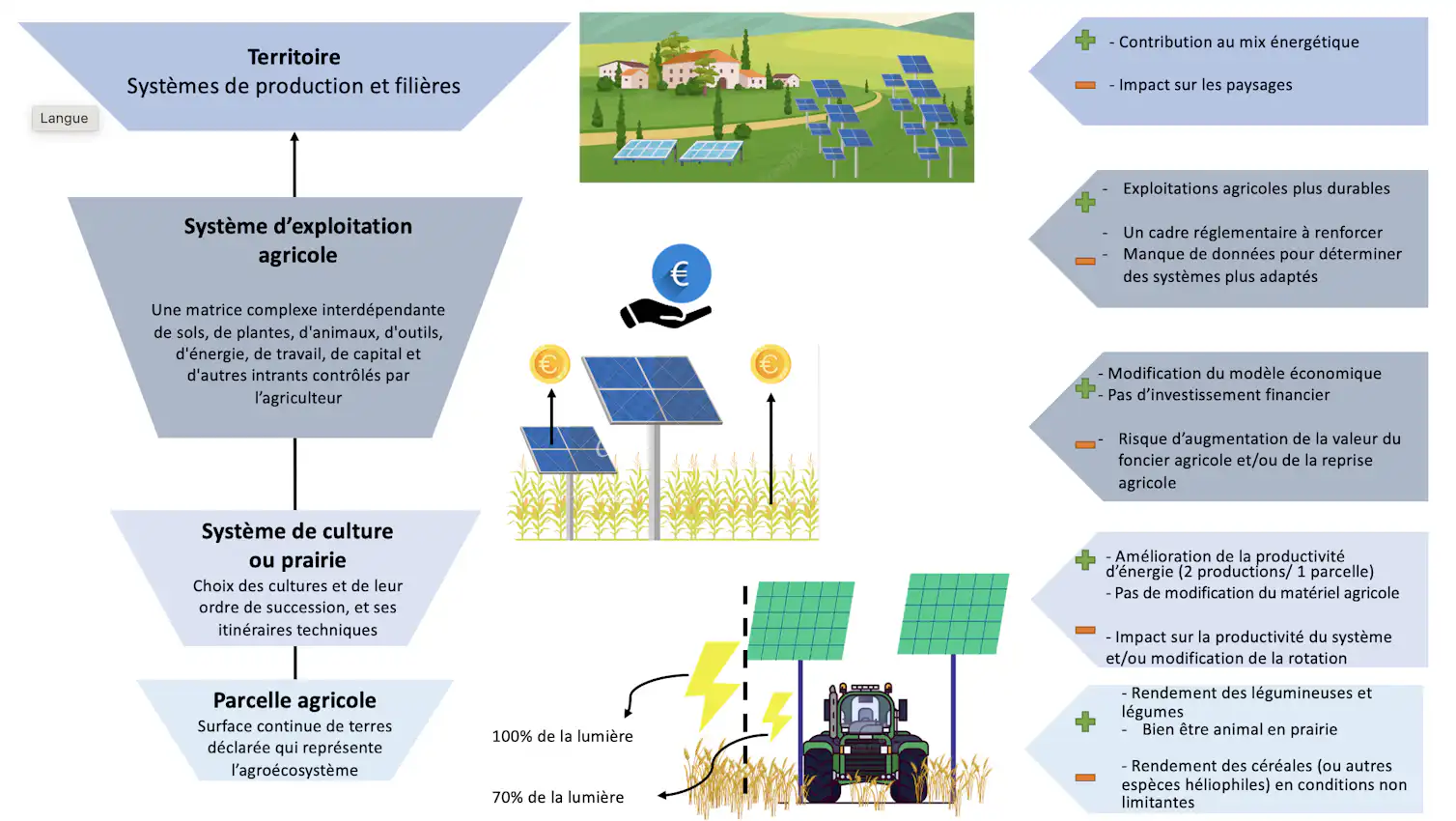 Agrivoltaïsme : avantages et inconvénients d’installer des panneaux ...