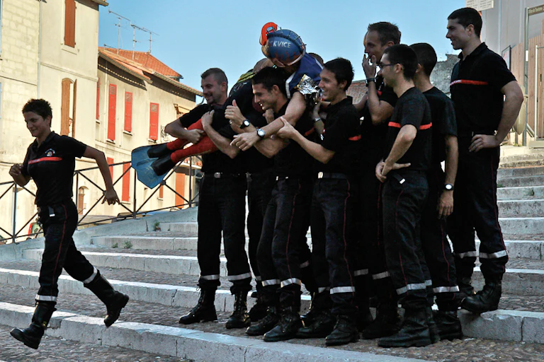 Groupe de pompiers