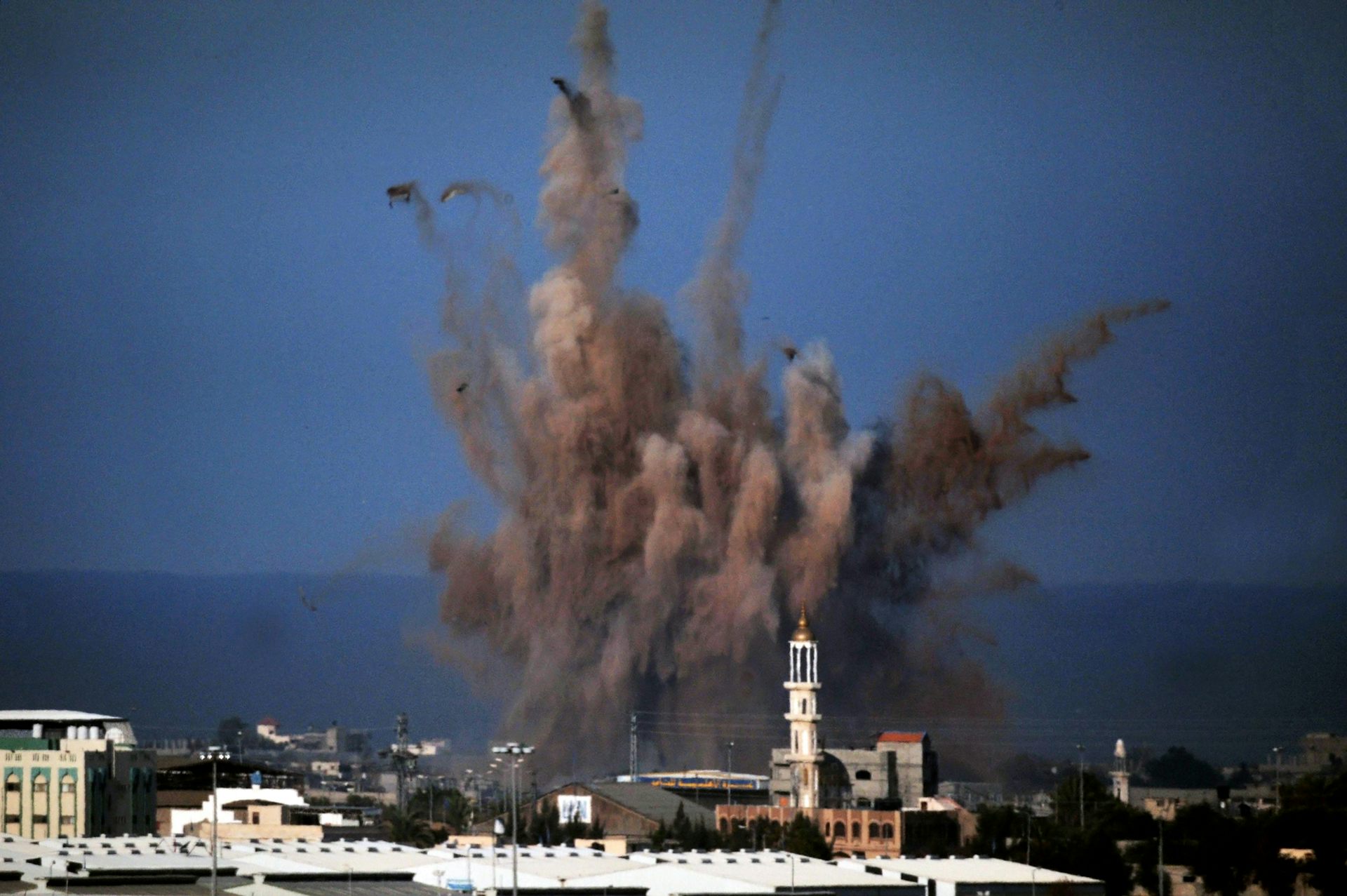 Bombardement aérien de la bande de Gaza le 14 janvier 2009