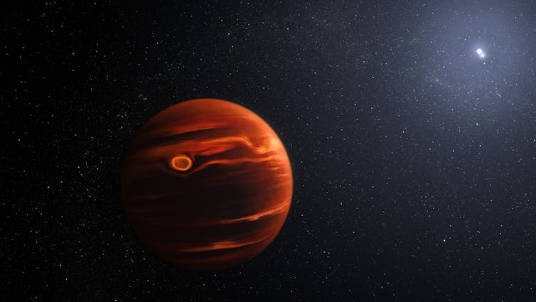 Hallan nubes de arena en un planeta extrasolar gigante: el nuevo descubrimiento del James Webb