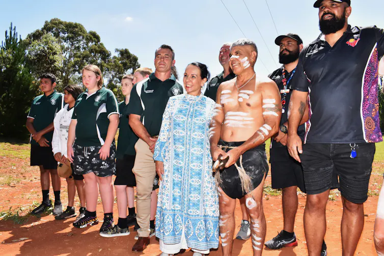Linda Burney with Indigenous leaders