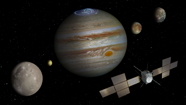Viaje a los océanos subterráneos de Ganímedes y las lunas de Júpiter: ¿qué desvelará JUICE?