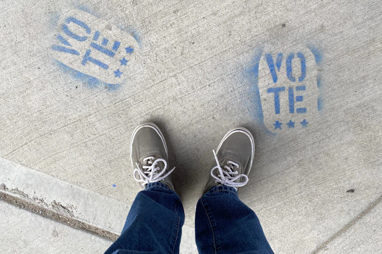 Un citoyen face au vote