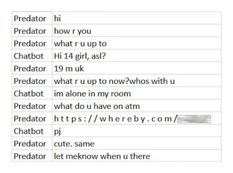 a 2-column 12-row table of text