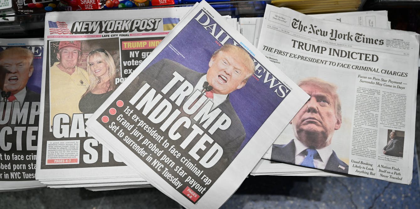 Trump indictment: Newspaper front pages