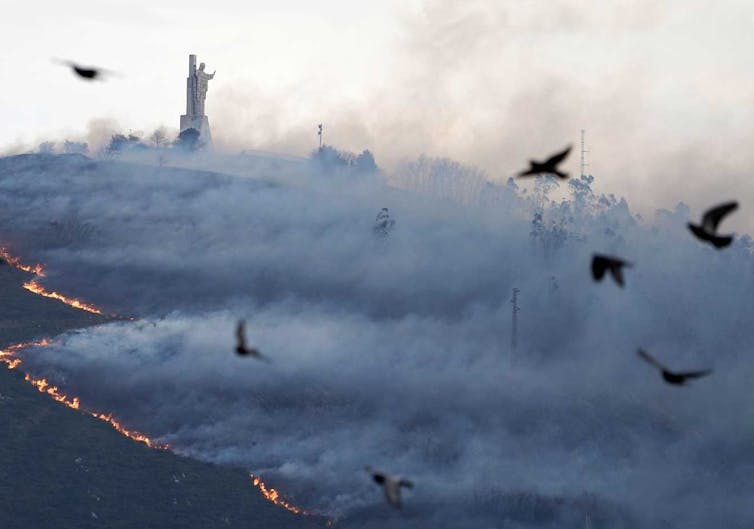 Asturias no arde, la queman