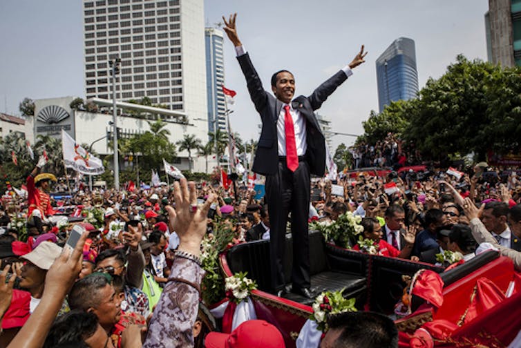 Joko Widodo wins 2014 Presidential election