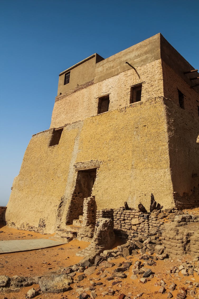 The throne hall of Old Dongola in Sudan, capital of the Makuria kingdom