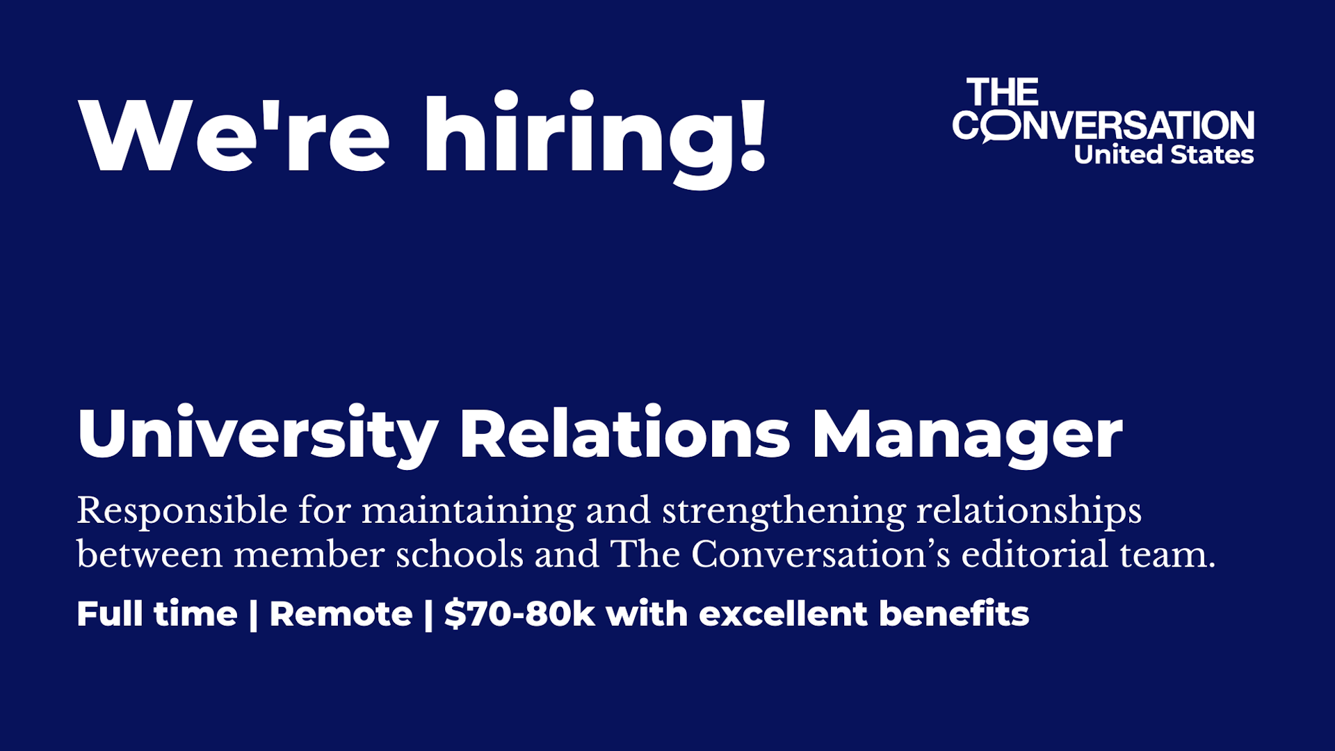 加入我们的团队