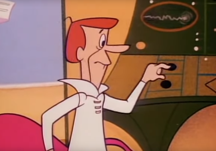 George Jetson at work.