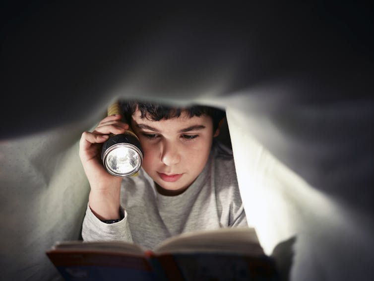 Book reading helps teenagers grow into more curious adults.