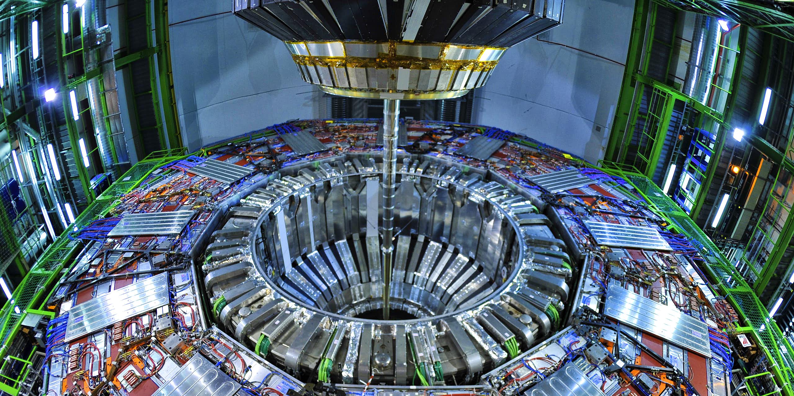 The LHC at Cern.