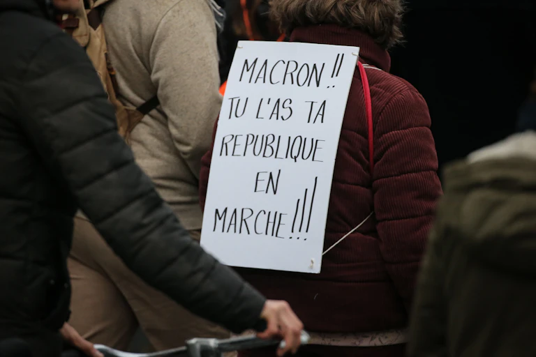 À Reims, lors de la 11e journée de mobilisation contre la réforme des retraites.